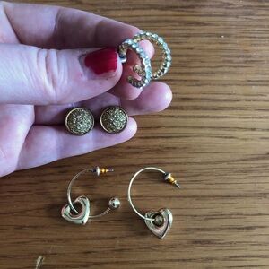 Faux Gold Earring Bundle